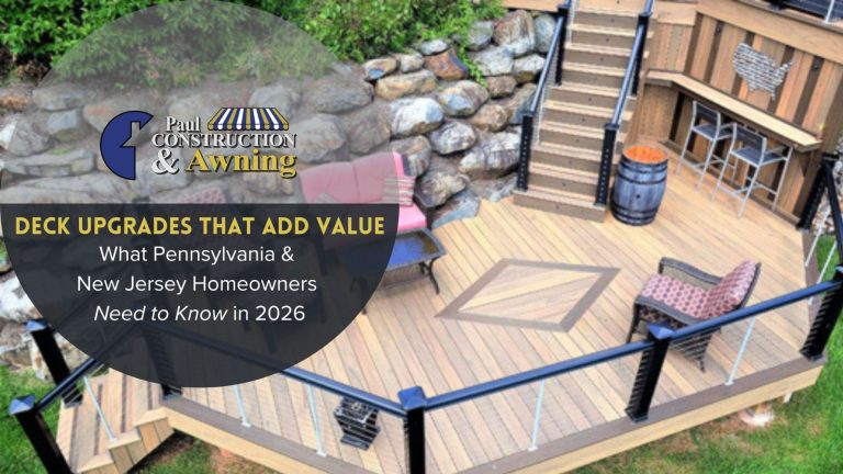 Blog cover: Deck upgrades that add value